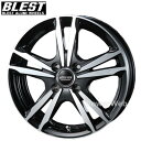 [ホイール1本(単品)] BLEST / BAHNS TECH JIZELIS FVP (BKP) 15インチ×5.5J PCD：100 穴数：4 インセット：50