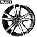 [ホイール1本(単品)] BLEST / BAHNS TECH JIZELIS FVP (BKP) 15インチ×6.0J PCD：114.3 穴数：5 インセット：45