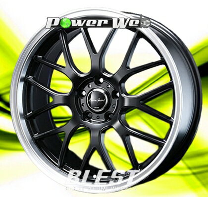 [ホイールのみ単品4本セット] BLEST / EuroSport Type 805 (SGB) 18インチ×7.0J PCD：114.3 穴数：5 インセット：48