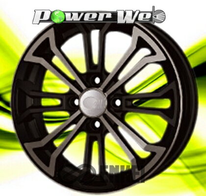 [ホイールのみ単品4本セット] ENKEI / all eight 4S (BKC) 15インチ×5.0J PCD：100 穴数：4 インセット：45