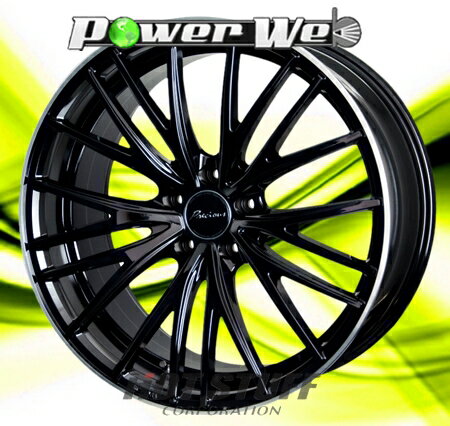 [ホイールのみ単品4本セット] HOT STUFF / Precious AST M1 (BKリムP) 17インチ×7.0J PCD：114.3 穴数：5 インセット：48