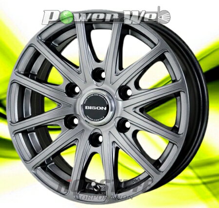 [ホイール1本(単品)] HOT STUFF / BISON BN-01 (DSL) 15インチ×6.0J PCD：139.7 穴数：6 インセット：44