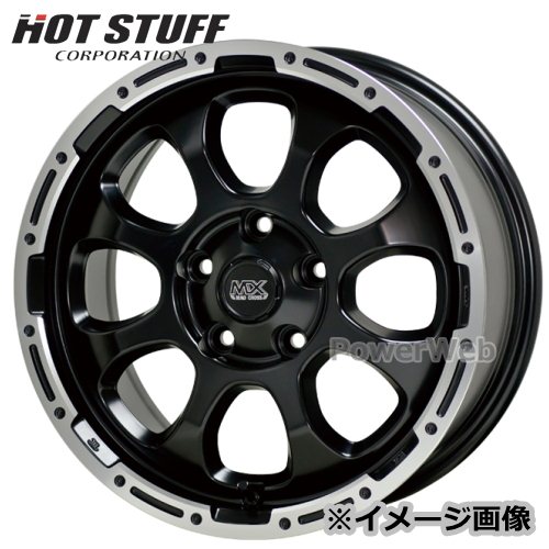 [ホイール1本(単品)] HOT STUFF / MAD CROSS GRACE (GB/P) 16インチ×7.0J PCD：114.3 穴数：5 インセット：38