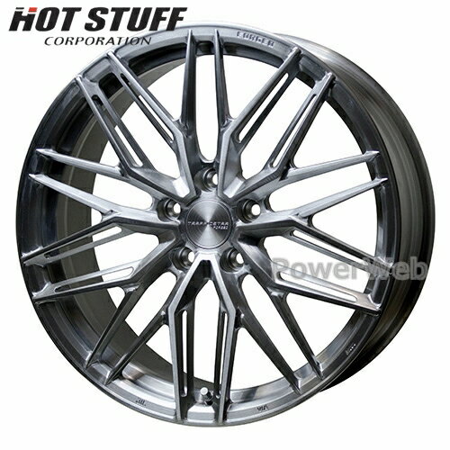 [ホイール1本(単品)] TRAFFICSTAR FORGED TSF-03 19インチ×8.0J PCD：114.3 穴数：5 インセット：42 ブラッシュド (BRS) HOT STUFF