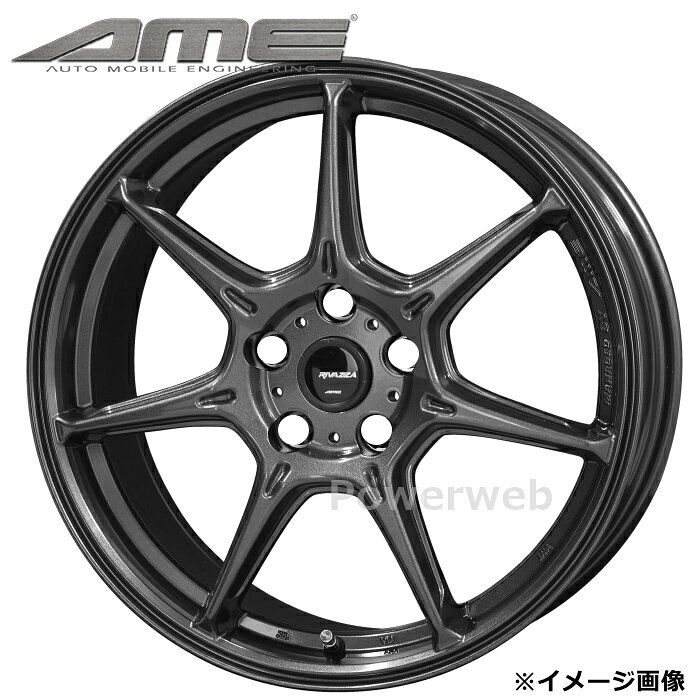 RIVAZZA 17インチ ブロンズ アルミホイール＆タイヤ 4本セット kywh007019.jpg