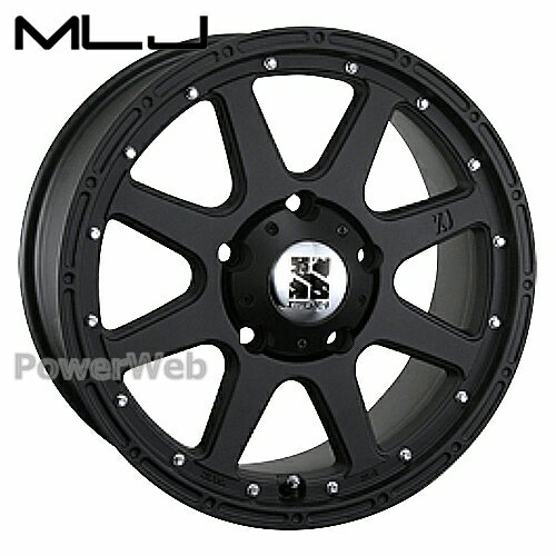 [ホイール1本(単品)] MLJ XTREME-J (エクストリーム J) 18インチ×8.0J PCD：150 穴数：5 インセット：50 フラットブラック