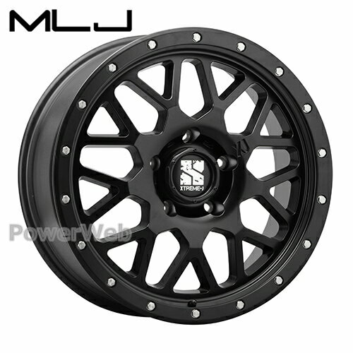 [ホイール1本(単品)] MLJ XTREME-J XJ04 20インチ×8.5J PCD：130 穴数：5 インセット：50 サテンブラック