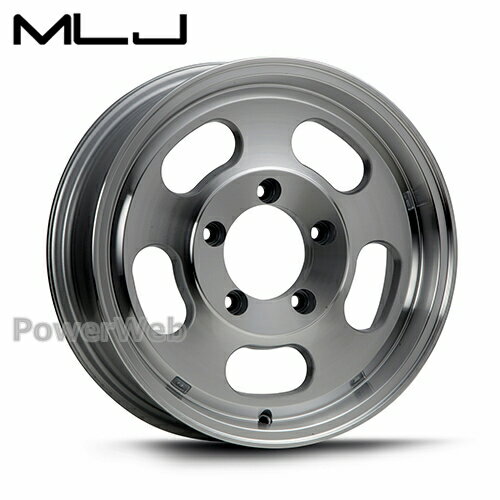 [ホイールのみ単品4本セット] MLJ XTREME-J D:SLOT (Dスロット) 16インチ×5.5J PCD：139.7 穴数：5 インセット：22 ポリッシュ