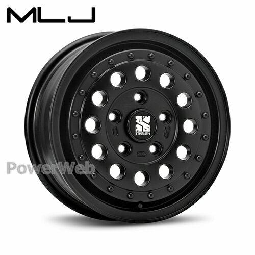 [ホイール1本(単品)] MLJ XTREME-J RUGGED (ラギッド) 14インチ×5.0J PCD：114.3 穴数：5 インセット：48 サテンブラック