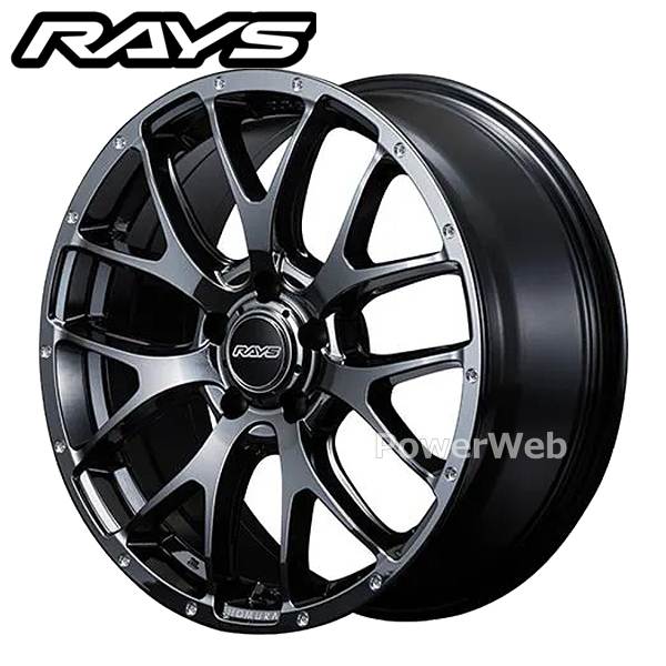 [ホイールのみ単品4本セット] RAYS HOMURA 2x7FA 18インチ×7.5J PCD：112 穴数：5 インセット：48 (YNL)