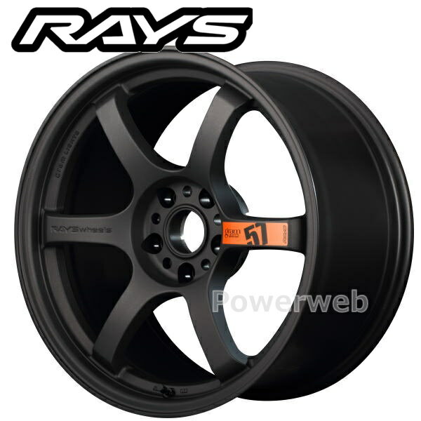 ホイール1本(単品) RAYS gram LIGHTS 57DR SPEC-D 19インチ×10.5J PCD：114.3 穴数：5 インセット：22 マットスーパーダークガンメタ (AZZ)