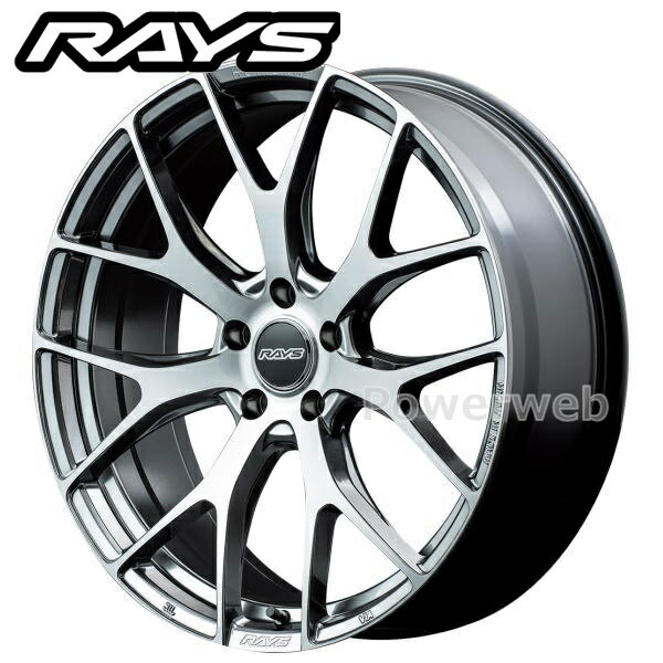 [ホイール1本(単品)] RAYS HOMURA 2x7FT 18インチ×7.5J PCD：114.3 穴数：5 インセット：43 (QAJ)