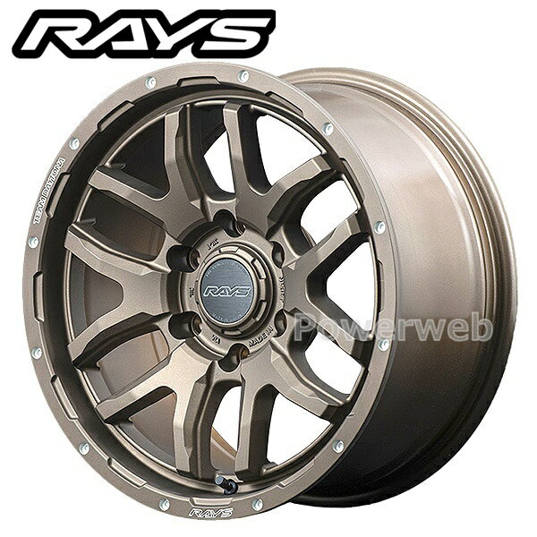 [ホイールのみ単品4本セット] RAYS DAYTONA F6 Boost 17インチ×8.0J PCD：139.7 穴数：6 インセット：20 (Z5)