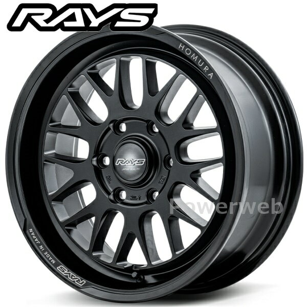 樂天商城 - [ホイール1本(単品)] RAYS HOMURA 2x9L-RA 17インチ×6.5J PCD：139.7 穴数：6 インセット：38 (BOJ)