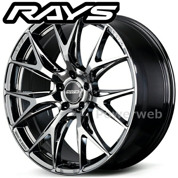 20 inches + - [ホイール1本(単品)] RAYS VERSUS VV27S 20インチ×8.5J PCD：120 穴数：5 インセット：45 ジェットブラック (YNJ)