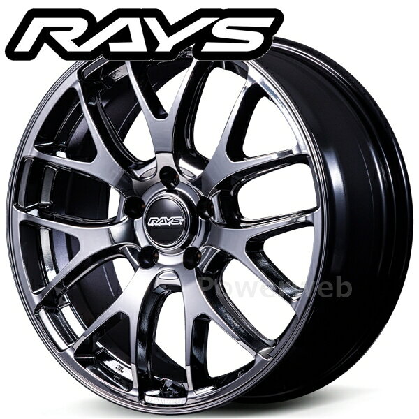 [ホイール1本(単品)] RAYS HOMURA 2x7FA-C 18インチ×7.5J PCD：112 穴数：5 インセット：48 レイズブラックメタルコート (SNJ) (レイズ ホムラ 2×7FAC)