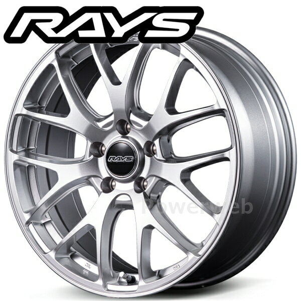[ホイールのみ単品4本セット] RAYS SEASON SELECTION RS 2X7FA-C 18インチ×7.5J PCD：114.3 穴数：5 インセット：38 サンライトシルバー (SU) (レイズ シーズンセレクション ホムラ)