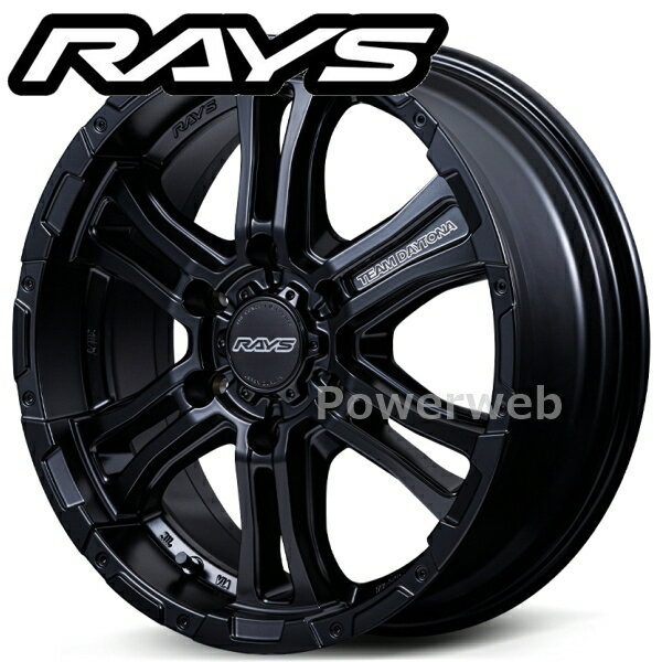 [ホイール1本(単品)] RAYS DAYTONA FDX-AG 16インチ×6.5J PCD：139.7 穴数：6 インセット：48 セミグロスブラック (BOJ) (レイズ デイトナ)