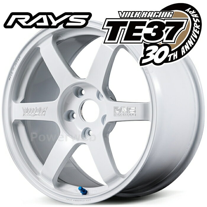 乐天商城 - RAYS TE37 30周年限定モデル [ホイール1本(単品)] VOLK RACING TE37 SAGA S-plus 30th MACHINING Ver. 18インチ×9.5J PCD：114.3 穴数：5 インセット：45 ホワイト (WH) (レイズ ボルクレーシング TE37 サーガ Sプラス マシニングバージョン)