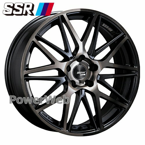 Rakuten - [ホイール1本(単品)] SSR Blikker 01M (ブリッカー) 18インチ×7.0J PCD：100 穴数：5 インセット：48 ブラックブロンズ