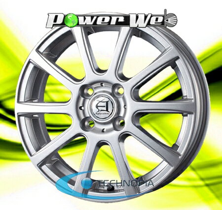 [ホイール1本(単品)] TECHNOPIA / APHRODITE IS (MSL) 12インチ×3.5J PCD：100 穴数：4 インセット：44