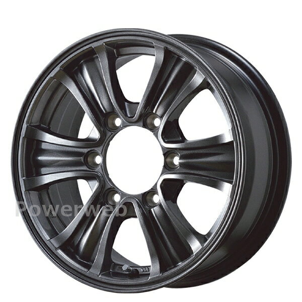 [ホイール1本(単品)] TOPY BAZALT X TYPE2 16インチ×7.0J PCD：139.7 穴数：6 インセット：38 グロスマグ (G/MG) トピー バザルトエックス