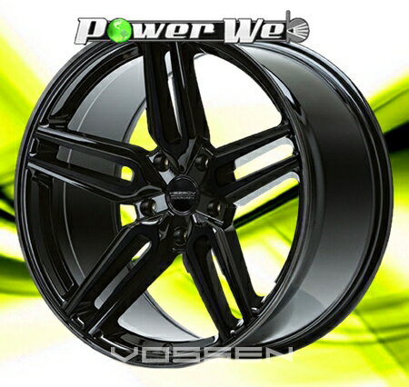 [ホイール1本(単品)] VOSSEN / HF1 (BK) 20インチ×9.0J PCD：114.3 穴数：5 インセット：-5 DISK：DEEP