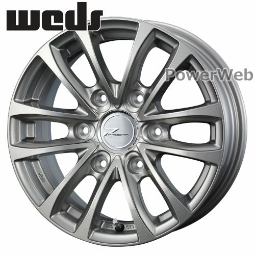 [ホイール1本(単品)] PRODITA HC (プロディータ HC) 15インチ×5.5J PCD：139.7 穴数：6 インセット：42 チタンシルバー (TSL) Weds