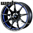 ホイールのみ単品4本セット WedsSport SA99R (SA-99R) 17インチ×6.5J PCD：100 穴数：4 インセット：42 ブルーライトクロームツー (BLCII) Weds