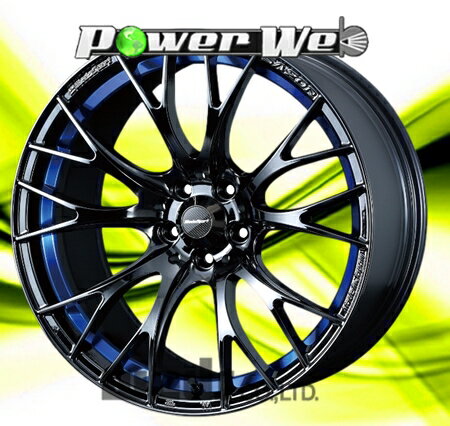 [ホイールのみ単品4本セット] WedsSport / SA20R (BLCII) 18インチ×7.5J PCD：114.3 穴数：5 インセット：45