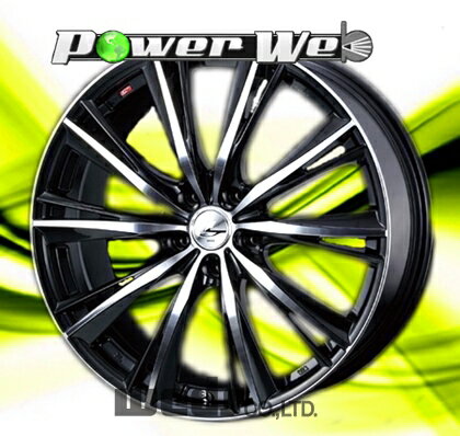 [ホイール1本(単品)] Weds / LEONIS WX (BKMC) 18インチ×7.0J PCD：114.3 穴数：5 インセット：53