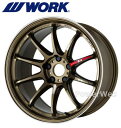 [ホイールのみ単品4本セット] WORK EMOTION ZR10 17インチ×7.0J PCD：100 穴数：4 インセット：47 (セミテーパー) チタンダイヤリップカット (HGLC)