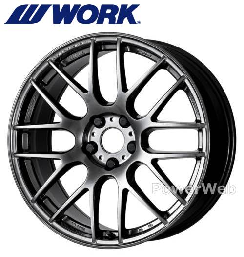 [ホイールのみ単品4本セット] WORK EMOTION M8R 17インチ×7.0J PCD：100 穴数：4 インセット：47 (セミテーパー) グリミットブラック (GTK)