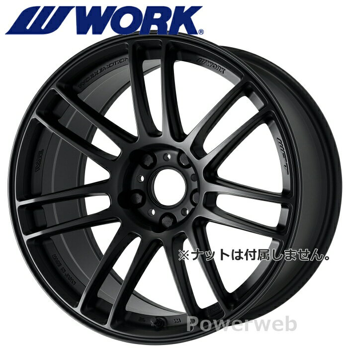 [ホイール1本(単品)] WORK EMOTION ZR7 18インチ×7.5J PCD：100 穴数：5 インセット：47 マットブラック (MBL) ワークエモーション ZR7(2)