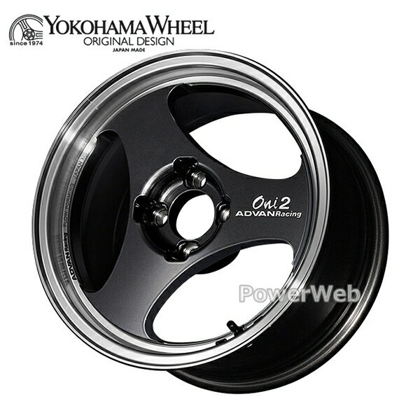 [ۥ1(ñ)] ADVAN Racing ONI2 145.5J PCD100 4 󥻥åȡ45 MBG ɥХ 졼