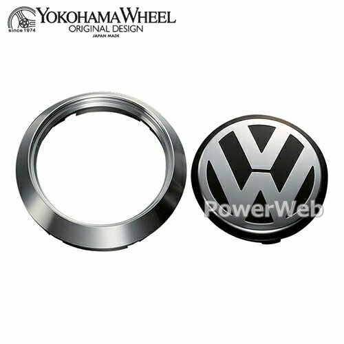 [V0887] YOKOHAMA WHEEL ADVAN Racing 󥿡åץ 63 PCD100 Volkswagen ADVAN RACING CENTER CAP RING 63 VW