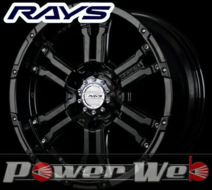 RAYS(レイズ) DAYTONA FDX (デイトナ FDX) 17インチ 6.5J PCD:139.7 穴数:6 inset:48 カラー:セミグロスブラック M