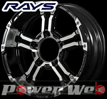 RAYS(レイズ) DAYTONA FDX-J (デイトナ FDX-J) 16インチ 5.5J PCD:139.7 穴数:5 inset:20 カラー:ダイヤモンドカット/サイドブラック [ホイール1本単位]M