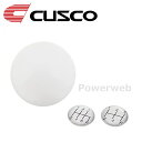 CUSCO (クスコ) 00B 760 1WW スポーツシフトノブ 汎用品 M12×1.25 ホワイト 球形状、5MT/6MTシフトパターン付