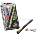 JDM JGA-120BT リアルカーボングルービングアンテナ120 ブラックカーボン・チタントップ/ボトム ルノー ルーテシア 06.3〜13.9 RK4M(2)