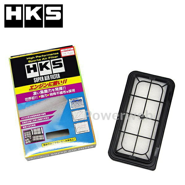 HKS 70017-AT120 スーパーエアフィルター トヨタ ヴォルツ ZZE137 2ZZ-GE 02/08-04/03 SUPER AIR FILTER