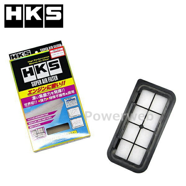 HKS 70017-AT112 スーパーエアフィルター トヨタ プラッツ NCP12 1NZ-FE 99/08-05/10 SUPER AIR FILTER