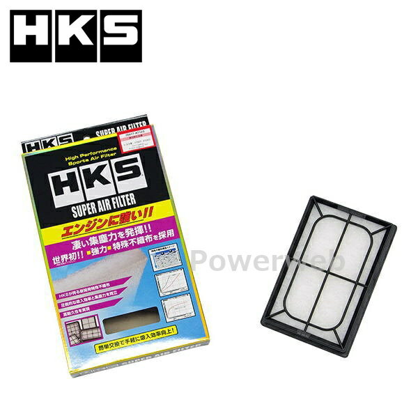 HKS 70017-AT123 スーパーエアフィルター トヨタ パッソ M700A 1KR-FE 16/04- SUPER AIR FILTER