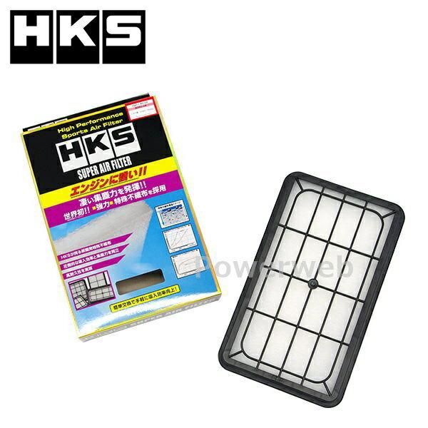 HKS 70017-AT105 スーパーエアフィルター トヨタ ウィンダム VCV11 4VZ-FE 91/10-96/08 SUPER AIR FILTER