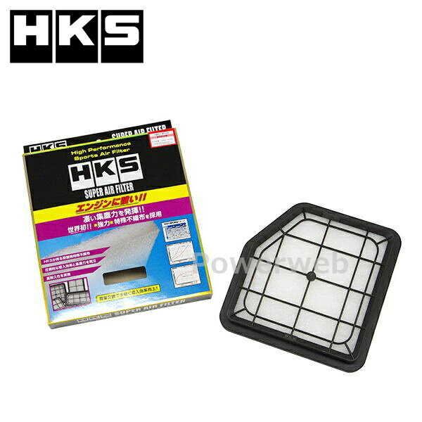 HKS 70017-AT116 スーパーエアフィルター トヨタ マークX GRX120 4GR-FSE 04/11-09/09 SUPER AIR FILTER