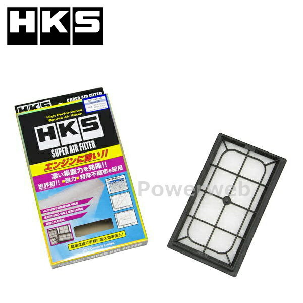 HKS 70017-AN103 スーパーエアフィルター ニッサン ADワゴン WSY10 CD17 90/10-99/05 SUPER AIR FILTER