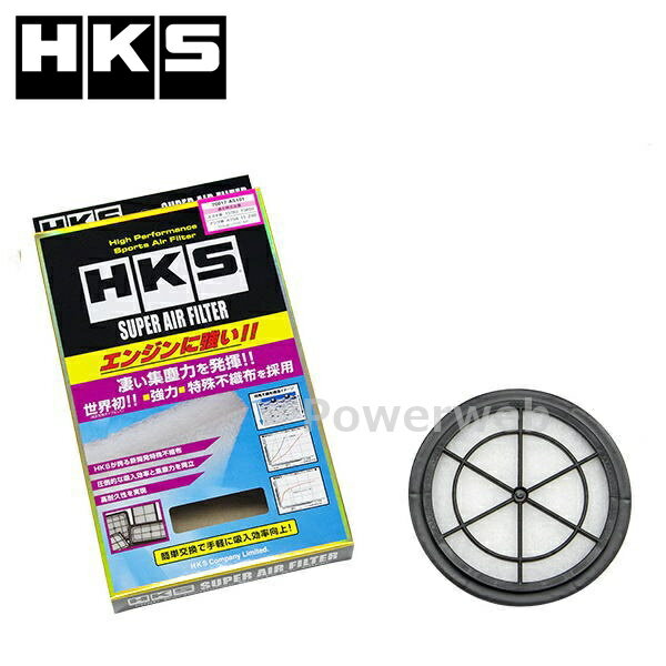 HKS 70017-AS101 スーパーエアフィルター スズキ セルボモード CP21S F6A(TURBO) 90/11-91/09 SUPER AIR FILTER