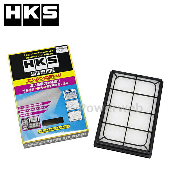 HKS 70017-AZ107 スーパーエアフィルター マツダ プレマシー CR3W L3-VE 05/02-10/06 SUPER AIR FILTER