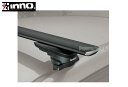 inno XS350 TR136 XB123BK/XB123BK キャラバン 標準幅 ハイルーフ R3.10〜 E26系 エアロベース キャリアセット スルータイプ Carmate inno (カーメイト イノー)(2)
