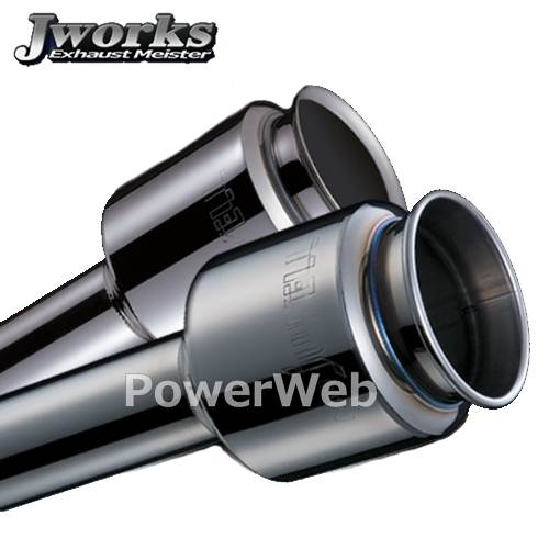 Jworks LE-019 リブレマフラー スズキ MRワゴン ターボ MF21S K6A H13.12〜H17.12 (ジェイワークス) LiBRE Muffler